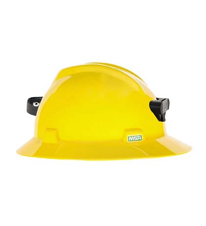 CASCO TIPO SOMBRERO C/ PORTALAMPARA VGARD  - MSA