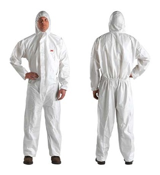 [OT075-01] TRAJE DE SEGURIDAD BLANCO TIPO 5/6  4510 - 3M (S)