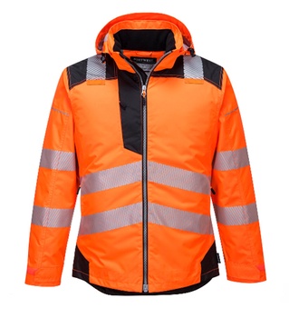 [OT143-01] CASACA DE INVIERNO DE ALTA VISIBILIDAD NARANJA- PORTWEST T400