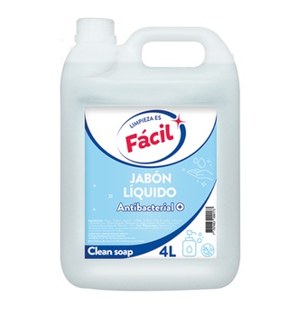 [OT378-01] JABON LIQUIDO ANTIBACTERIAL 4L - CLEAN