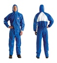 TRAJE DE SEGURIDAD AZUL CON TRIANGULO BLANCO TIPO 5/6 4530 - 3M