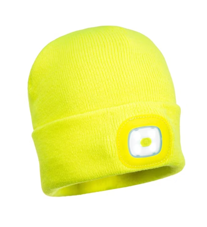 GORRO CON LED RECARGABLE B028- PORTWEST