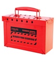 CAJA DE BLOQUEO GRUPAL ROJO LOCK OUT - STEELPRO