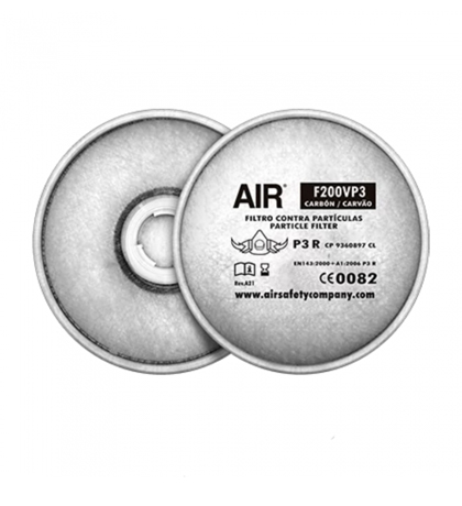 [PR092-01] FILTRO F200VP3 NIV. MOLESTOS DE VAPORES ORGANICOS- AIR SAFETY (PAR)