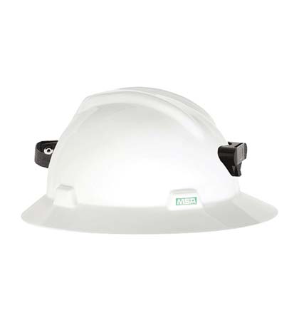 CASCO TIPO SOMBRERO C/ PORTALAMPARA VGARD  - MSA